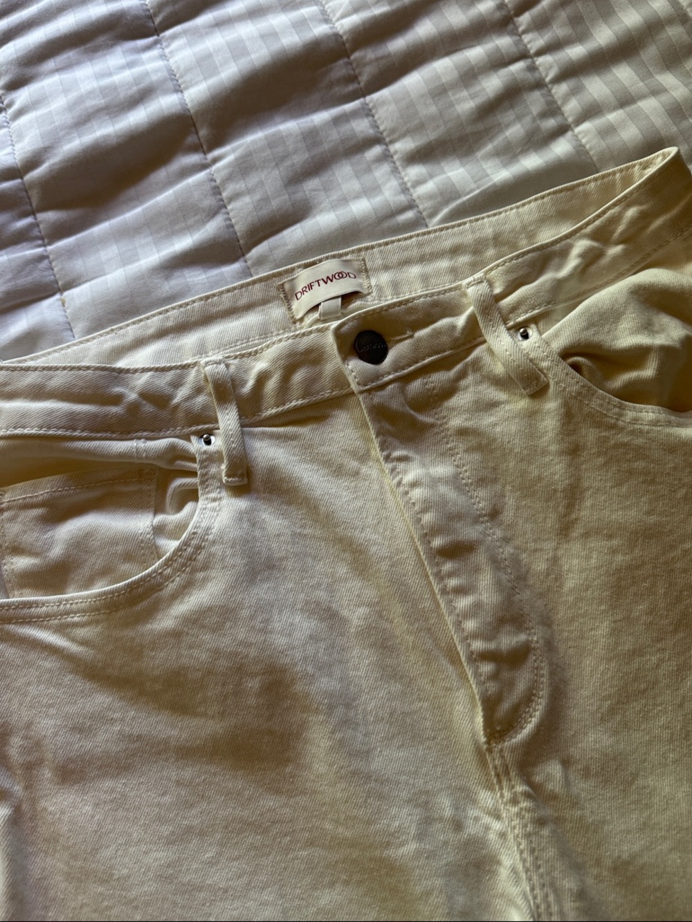 DRIFTWOOD Off-White “Stella” Jeans